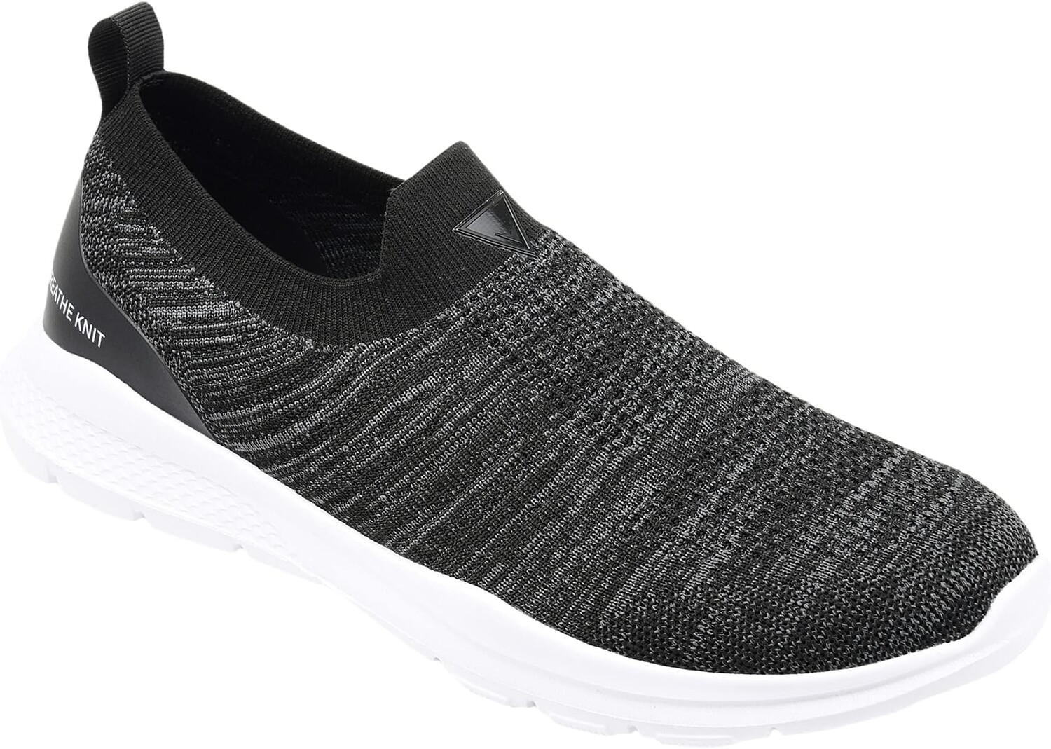 

Кроссовки Vance Co. Pierce Casual Slip-On Knit Walking Sneaker, черный