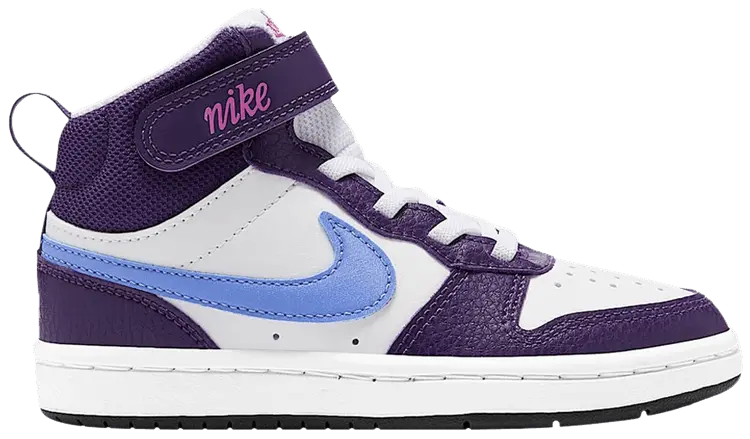 

Кроссовки Nike Court Borough Mid 2 PS, фиолетовый