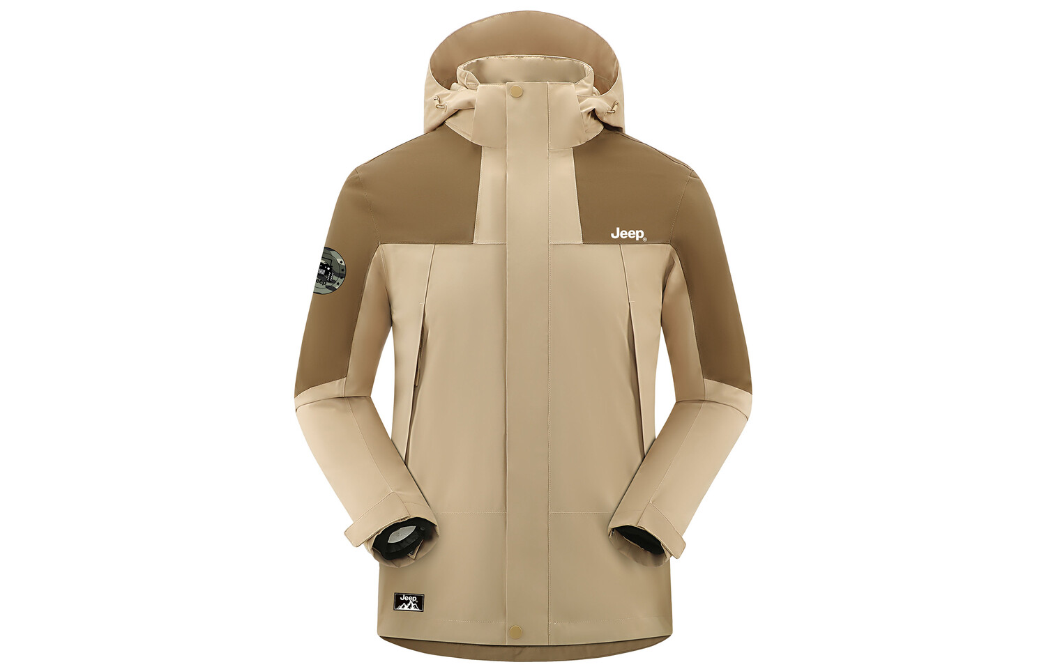 

Тренчкот унисекс Jeep, светло-серый