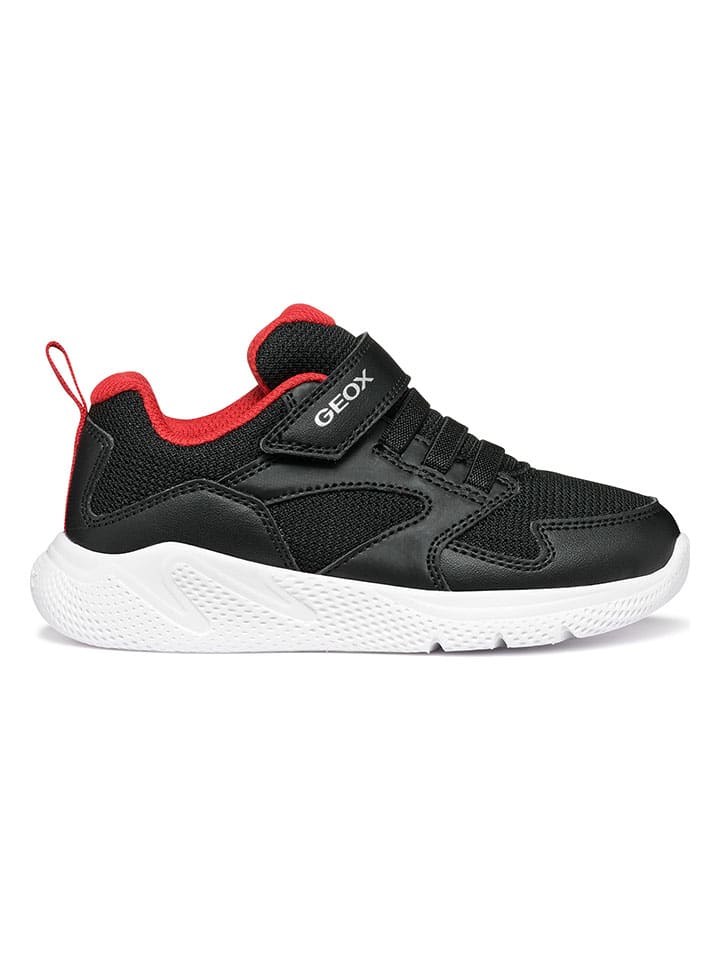 

Кроссовки на шнуровке Sprintye Geox, цвет schwarz/rot