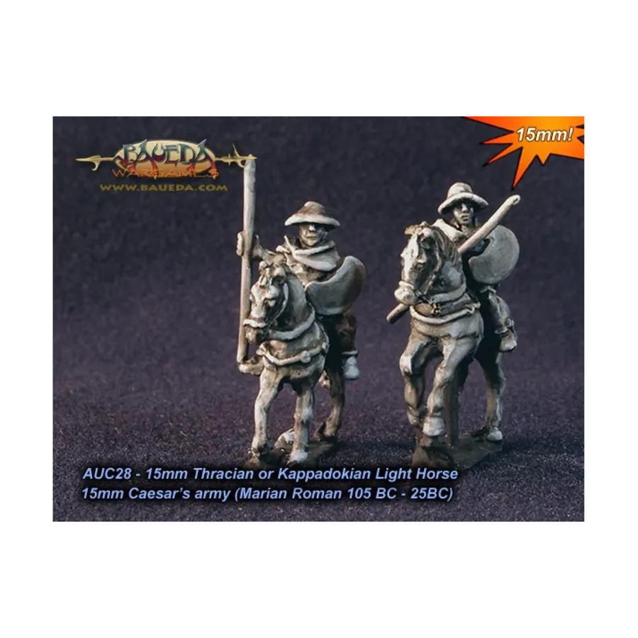 

Фракийская или Каппадокийская легкая кавалерия, Historical Miniatures - Romans (15mm) (Baueda)
