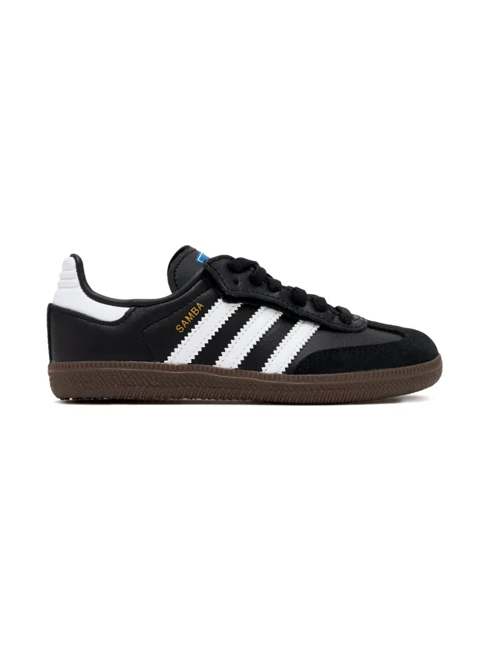 Кроссовки Samba с полосками Adidas Kids, серый