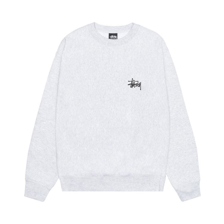 

Свитер Stussy Basic Crew, Ash Heather