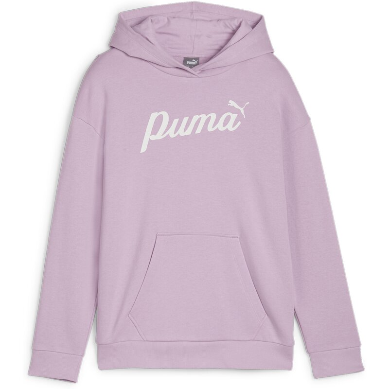 

Kapuzensweat ess script hoodie tr g Puma, цвет grape mist