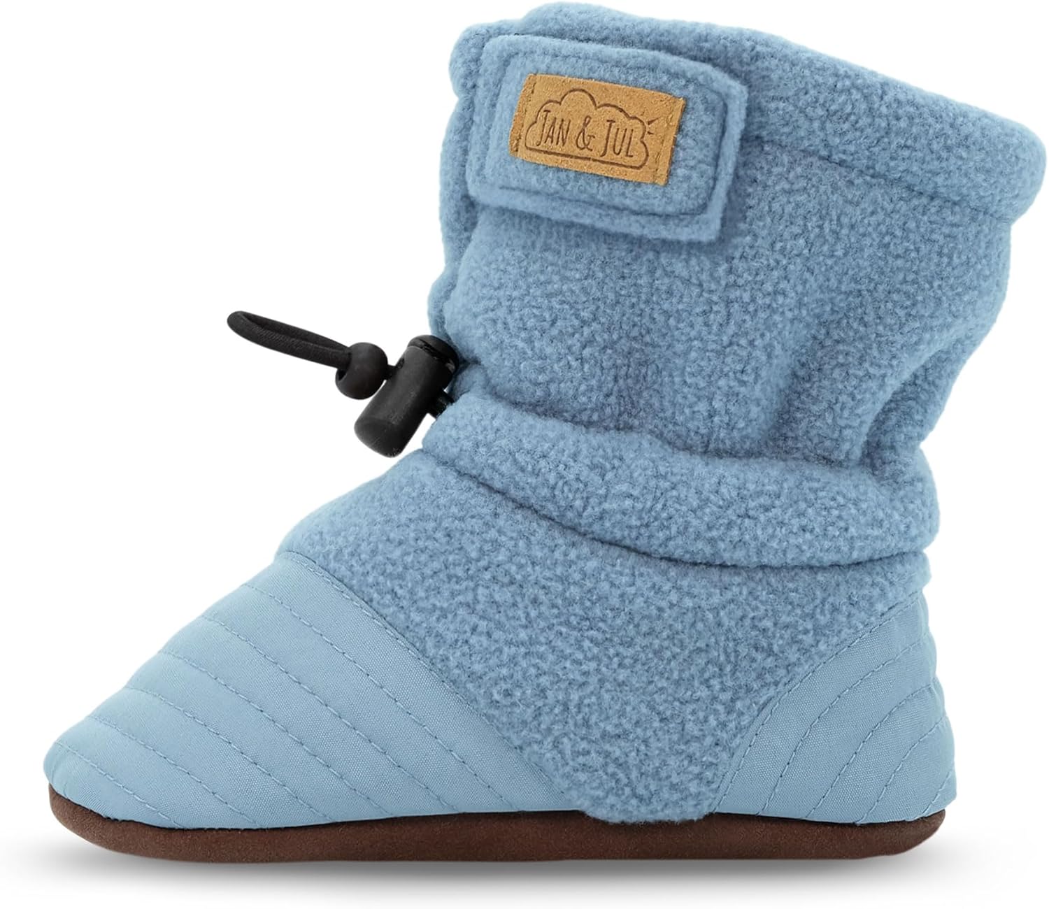 

Теплые флисовые пинетки JAN & JUL для детей и малышей, Stormy Blue