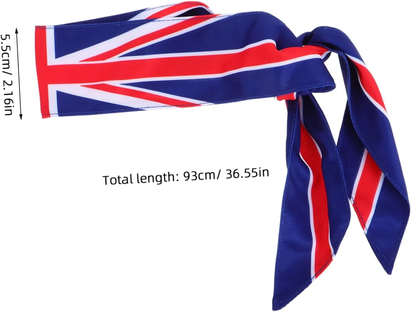 Повязка для волос Aboofan British Flag синяя — фото 2