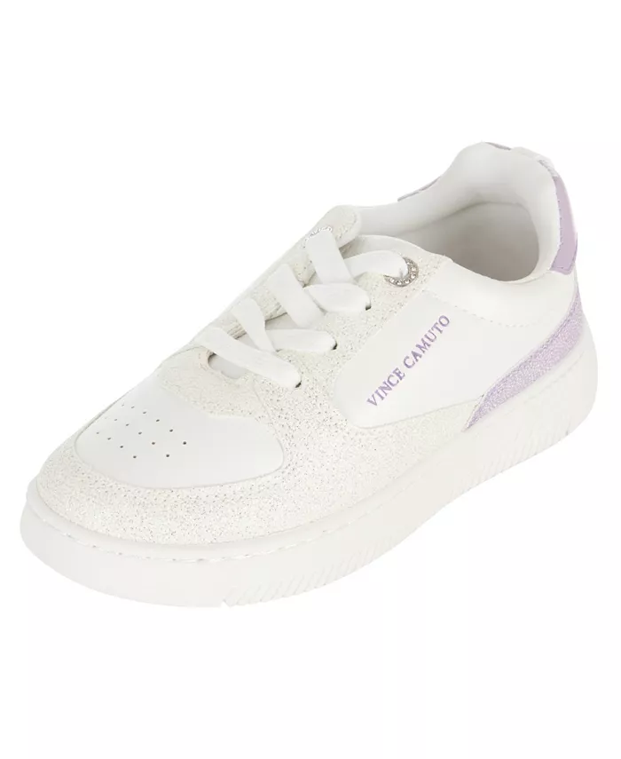 

Модные спортивные кроссовки для девочек Little and Big Girls Vince Camuto, белый