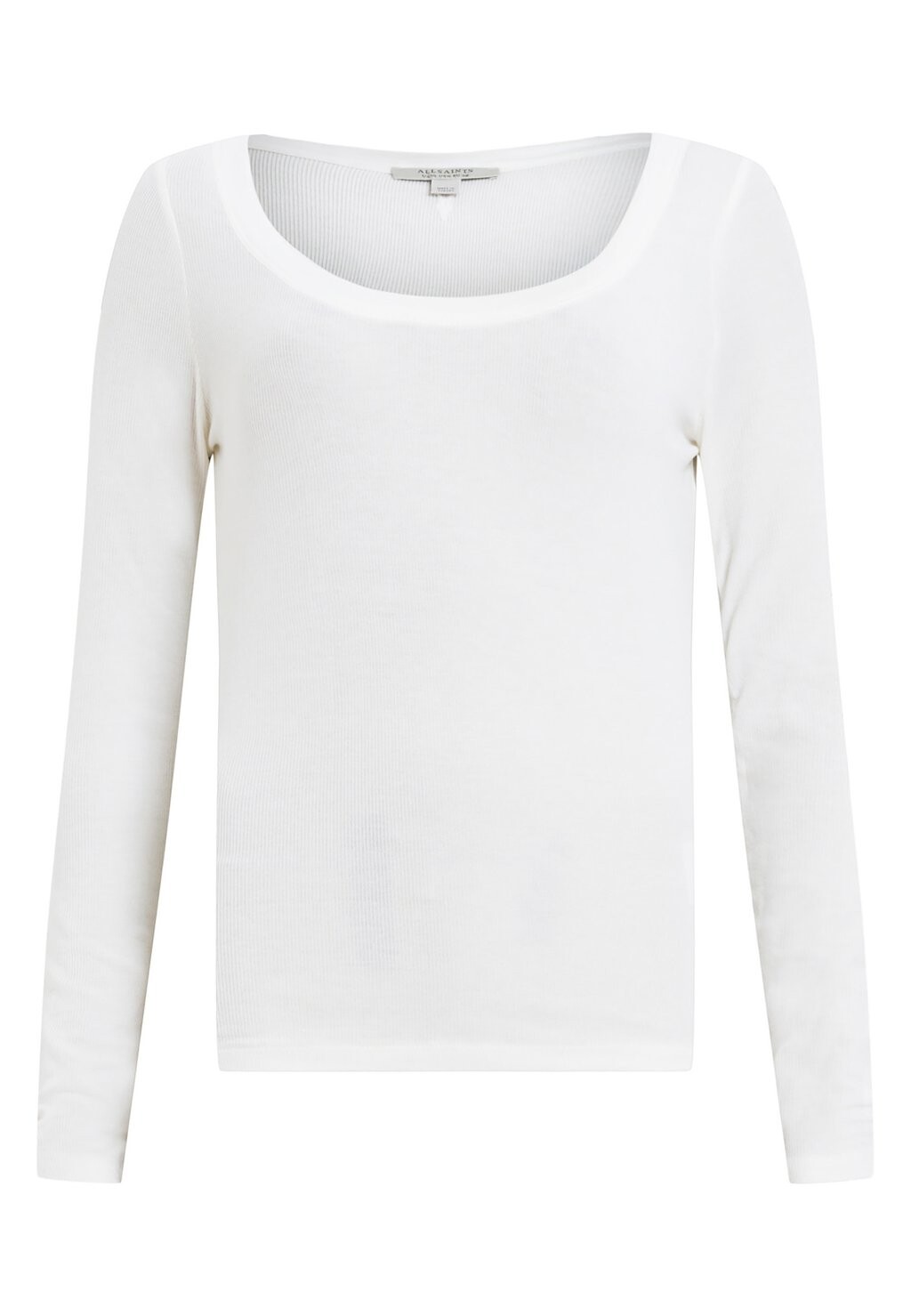 

Топ с длинными рукавами RINA SCOOP NECK AllSaints, белый