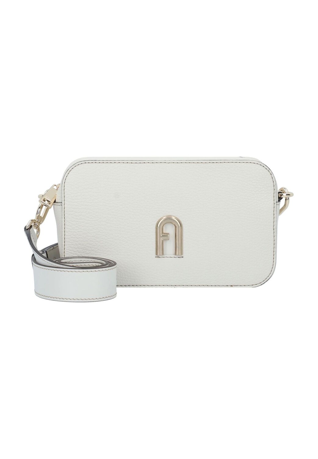 

Сумка через плечо Primula кожаная 20 см FURLA, цвет Marshmallow