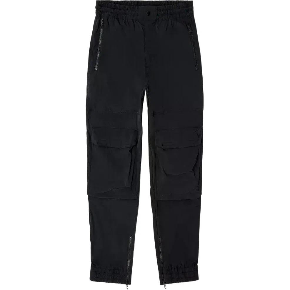Брюки карго на резинке DIESEL, Black