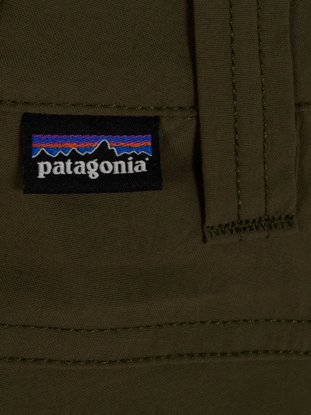 Брюки на шнуровке Patagonia, зеленый — фото 3