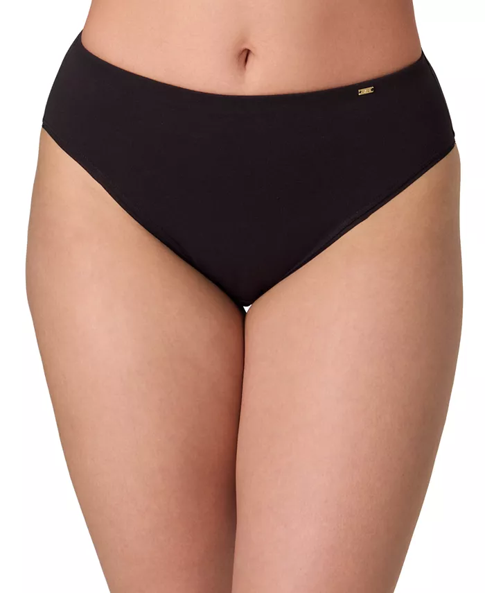 

Женское нижнее белье Lux Cotton Essentials с высоким вырезом DFLEHC Bali, черный