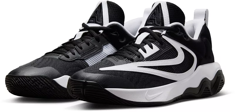 Баскетбольные кроссовки Nike Giannis Immortality 3, черный/белый — фото 3