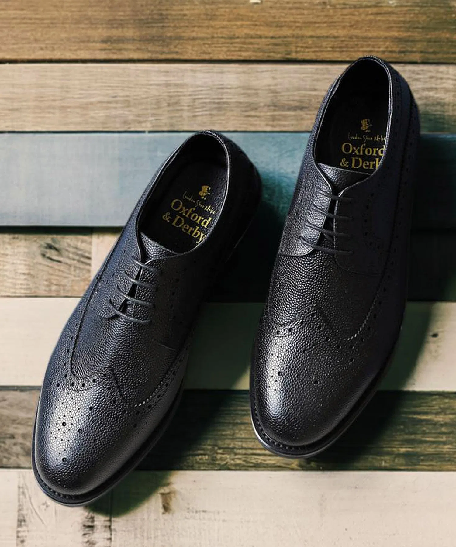 Мужские туфли London Shoe Make Oxford and Derby 8011 — фото 2