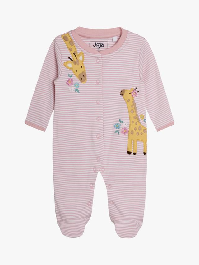 

Детский комбинезон-кигуруми с пуговицами в виде жирафа JoJo Maman Bébé, Pink