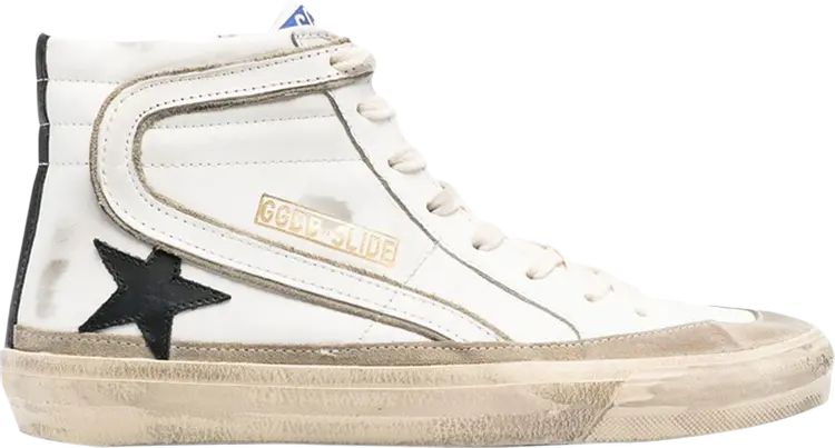 

Кроссовки Golden Goose Wmns Slide Sneaker 'White Yellow Black', белый