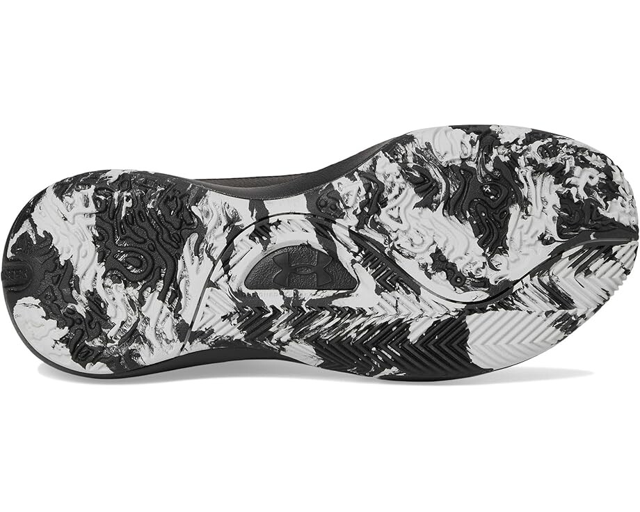 Кроссовки Unisex Under Armour Lockdown 7, цвет Black/Black/Metallic Silver — фото 3