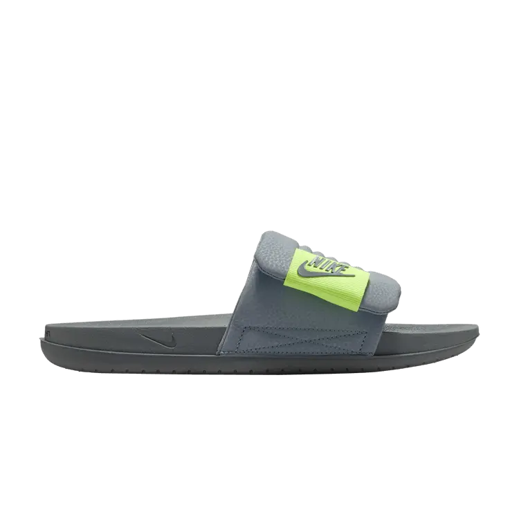 

Сандалии Nike Offcourt Adjust Slide 'Cool Grey Volt', серый