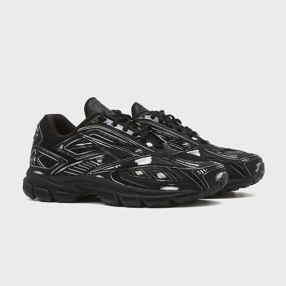 Мужские чёрные функциональные кроссовки Reebok Premier Road Ultra Buff Metallic — фото 2
