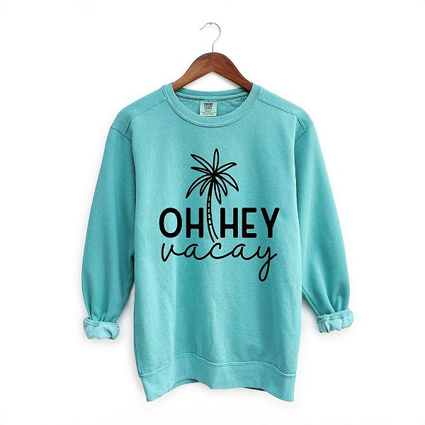 

Худи с эффектом поношенности Hey Vacay с пальмой Simply Sage Market, Seafoam, Зеленый, Худи с эффектом поношенности Hey Vacay с пальмой Simply Sage Market, Seafoam