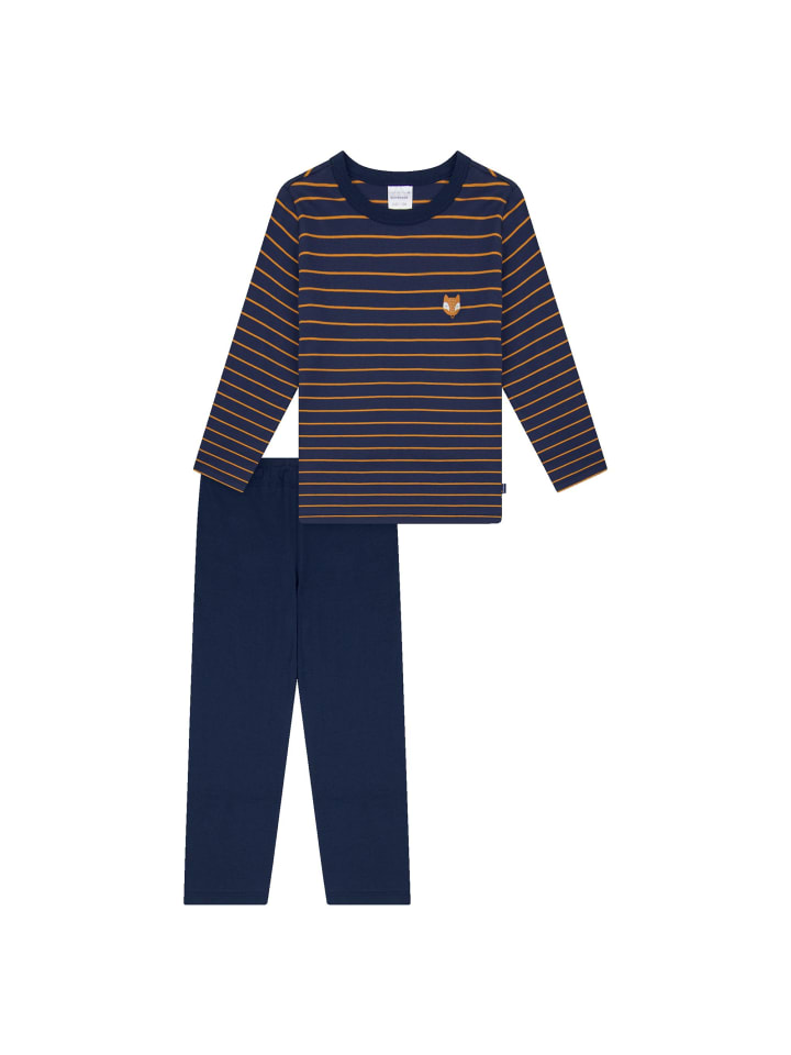 

Schiesser Темно-синяя пижама