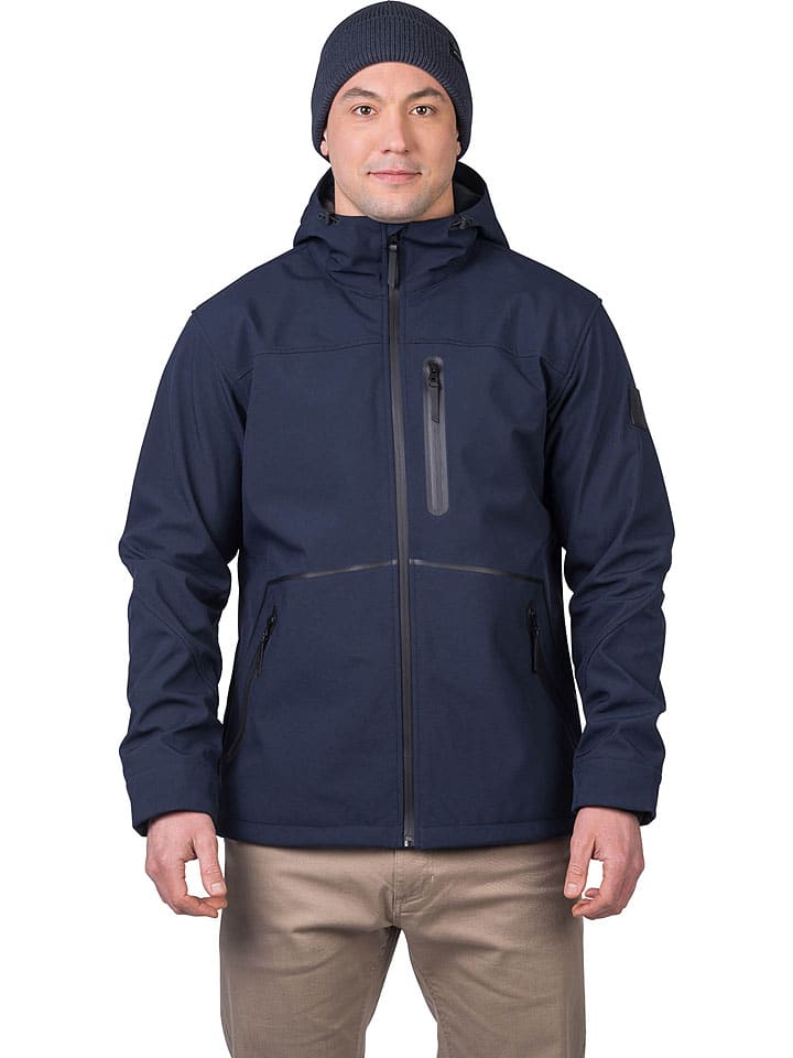 

Функциональная куртка "Походная" темно-синего цвета Hannah