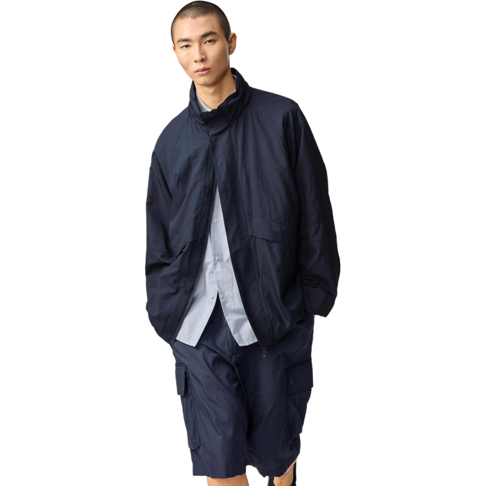 UNIQLO Куртка Clare Waight Keller C Collection мужская индиго, Indigo — фото 3
