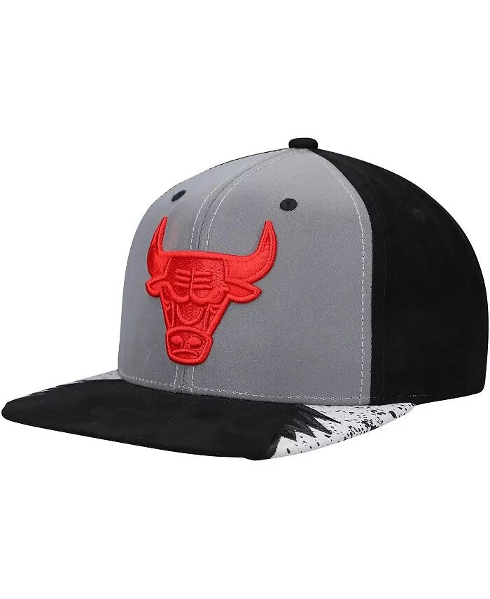 

Мужская серебристо-серая кепка Snapback Chicago Bulls Day 5 Mitchell & Ness, мультиколор