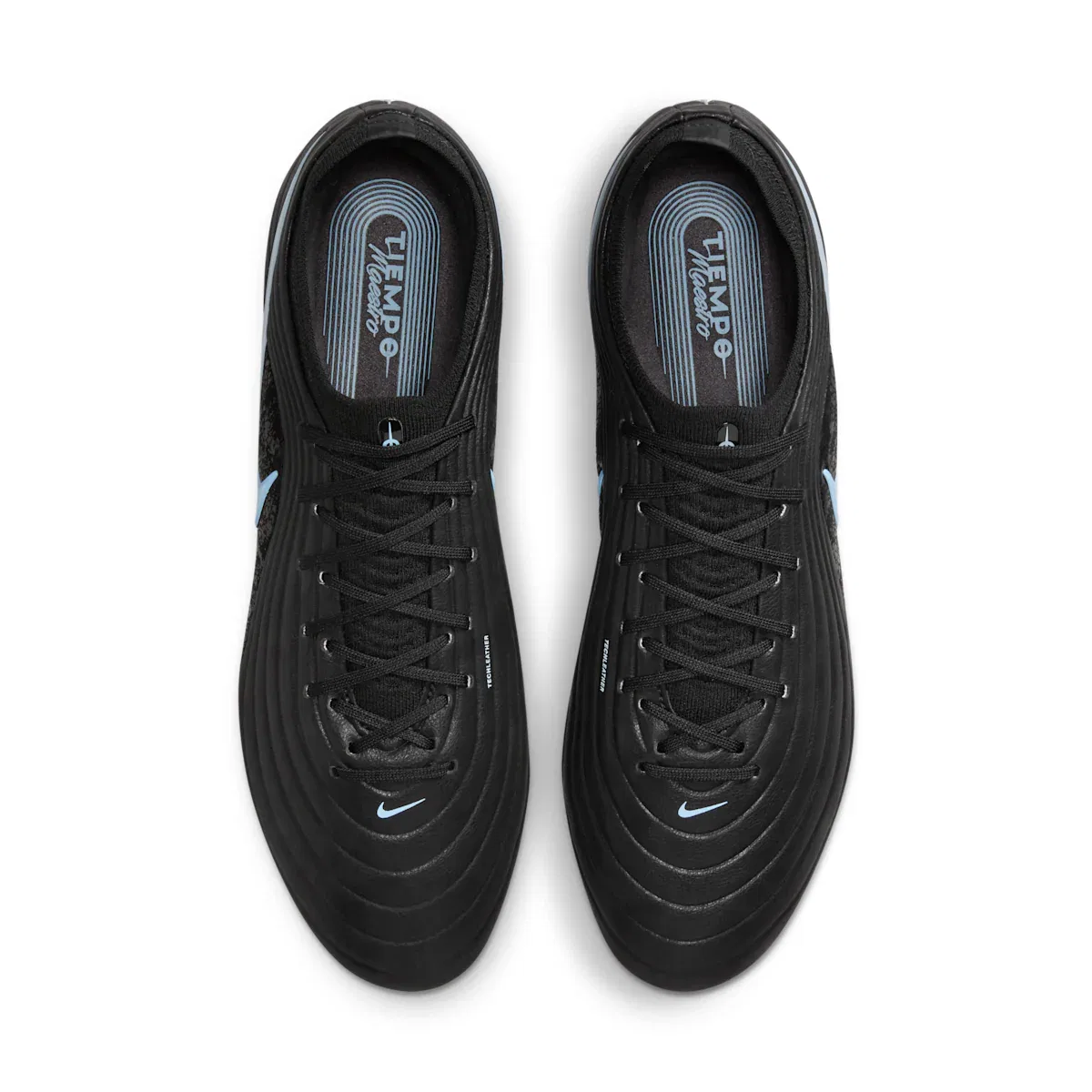 Мужские низкие футбольные бутсы Tiempo Maestro Elite для твердого грунта Nike, черный — фото 4
