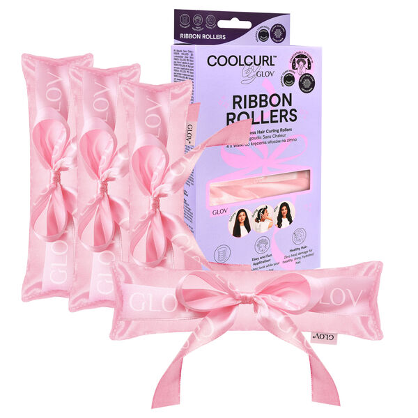 

Набор бигуди для завивки волос, 4 шт. Glov Coolcurl ribbon rollers