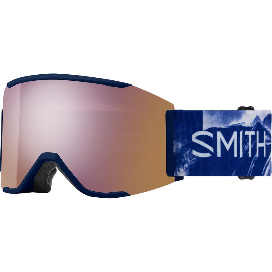 

Защитные очки Squad MAG с низкой посадкой на переносице Smith Smith, Blk/ChrPop Pro Phtchrmc Gold Mir/ChrPop Strm Blu