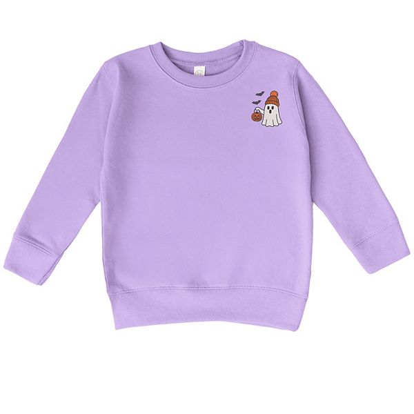 

Свитшот с вышивкой Ghost для малышей The Juniper Shop, Lavender