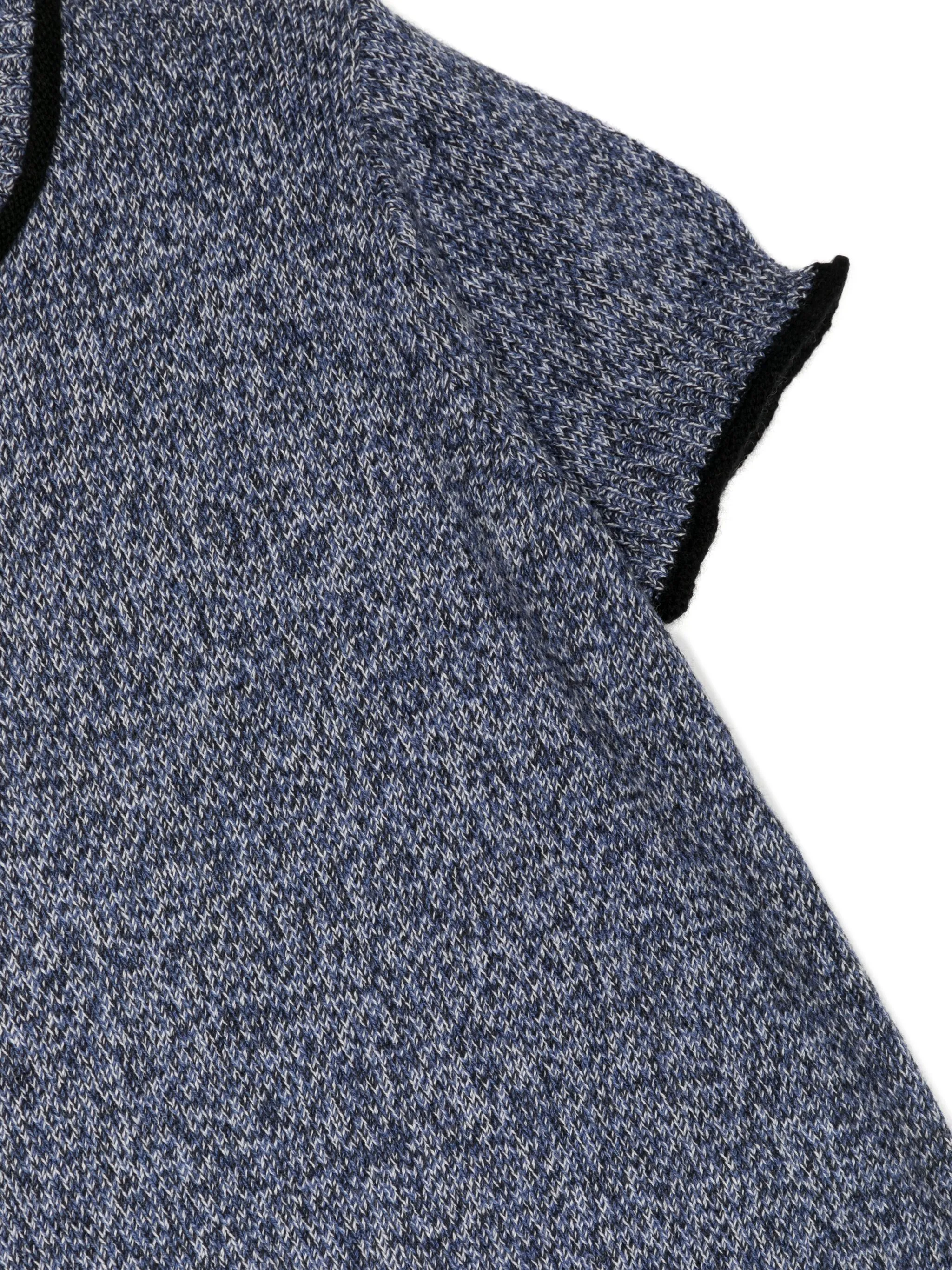 Футболка Brighton из смеси хлопка и кашемира Cashmere In Love Kids, синий — фото 3