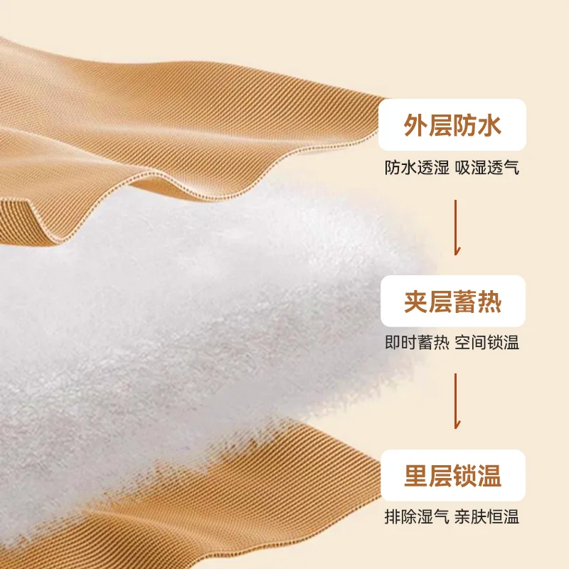 Детская утепленная куртка с капюшоном WARRIOR, [Single Pack]Apricot/H Three Round-Shaped Column Label K — фото 3