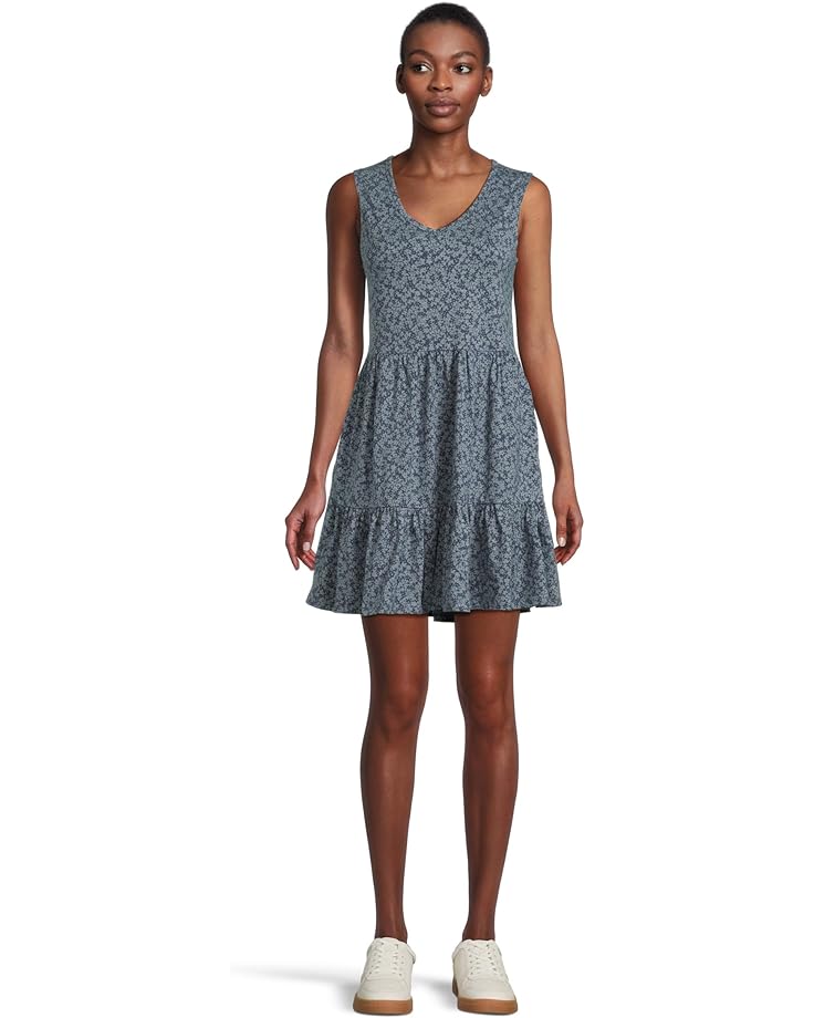 

Платье Toad&Co Marley Tiered Sleeveless Dress, цвет True Navy Tonal Print