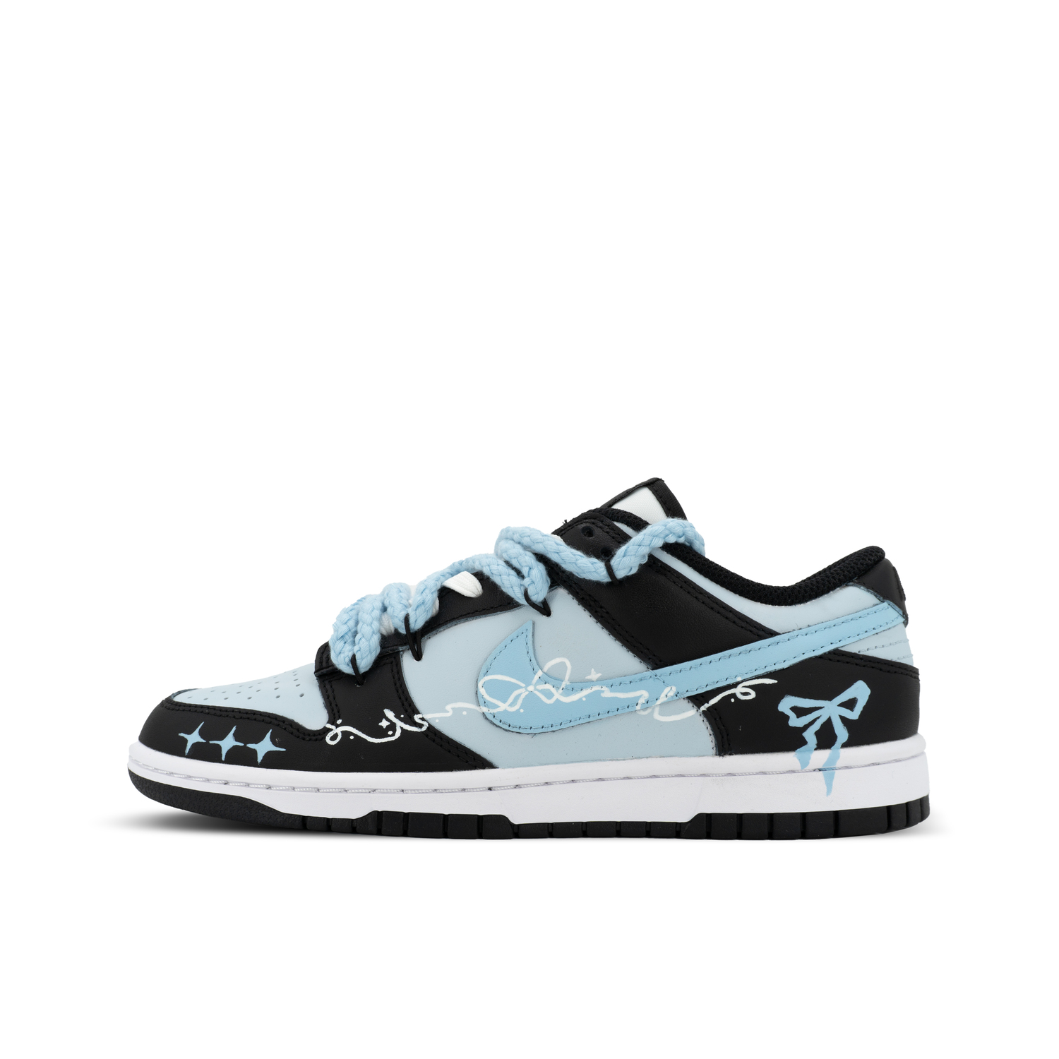 

Dunk Gorilla Jiedian XJDD Liquid Disc Light Low top скейтборд обувь унисекс Nike, черный/синий