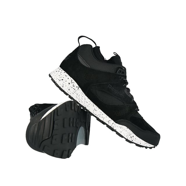 Мужские синтетические кроссовки Fan со шнуром средней длины m49036 Reebok, черный — фото 4
