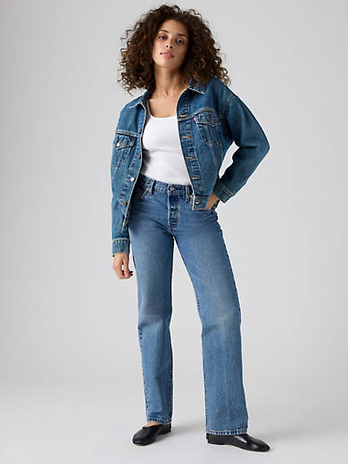 

Женские джинсы 501 90-х годов Levi's, цвет Drew Me In - Medium Wash
