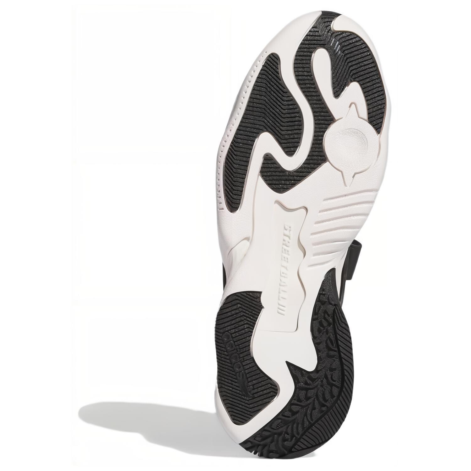 Кроссовки Adidas originals Streetball Lifestyle Unisex, черный/белый — фото 4