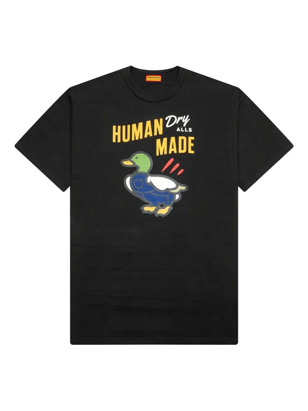 

Футболка с принтом Human Made, черный