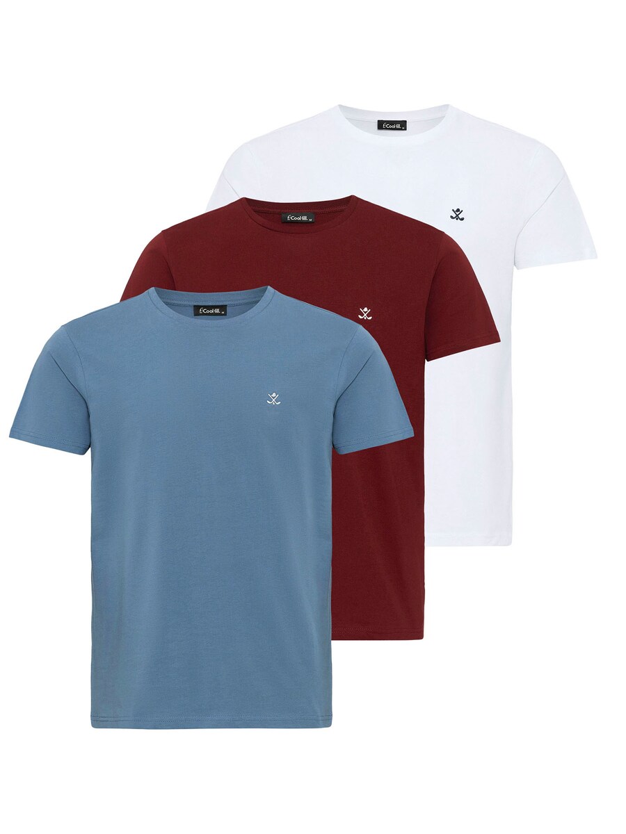 

Рубашка Cool Hill, цвет Blue/Cherry red/White