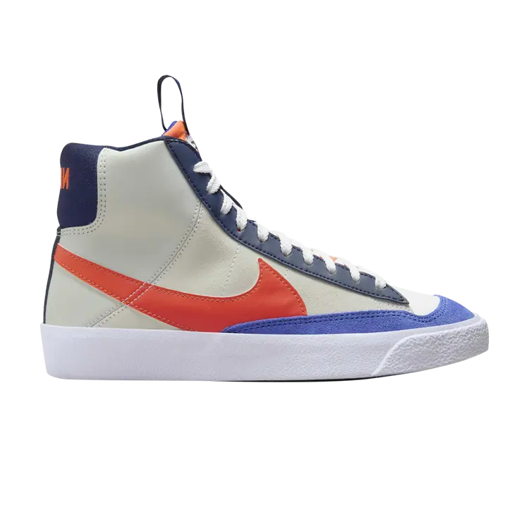 

Кроссовки Blazer Mid, цвет Midnight Navy Team Orange