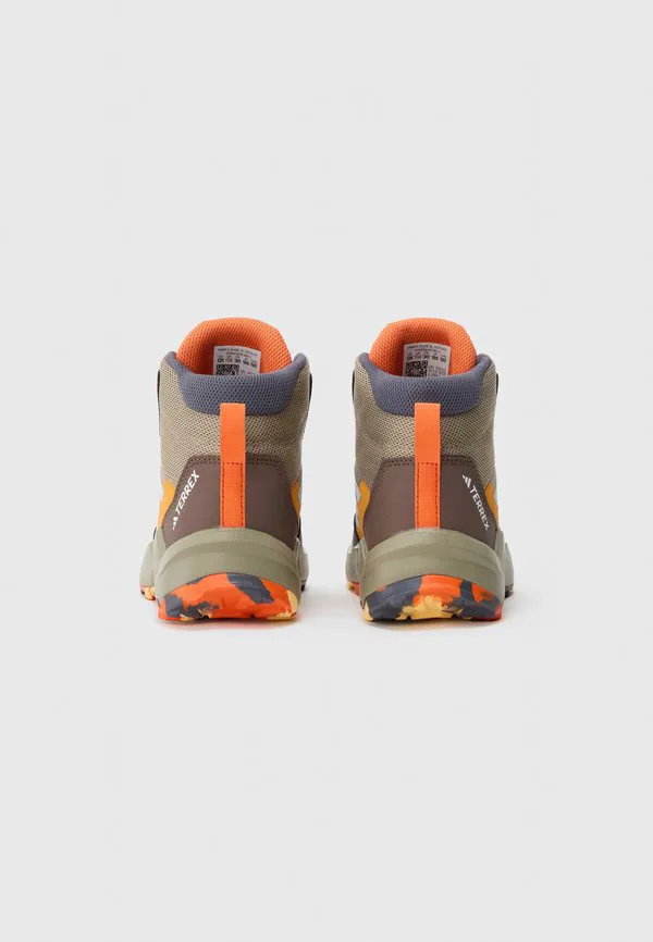 Походные ботинки ax4r mid k Adidas Terrex, Blanch Cargo/Crystal Sky/Pure Tangerine — фото 3