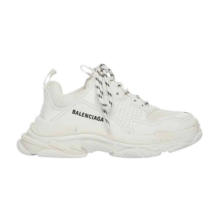 

Кроссовки Balenciaga Triple S Sneaker Kids White, белый