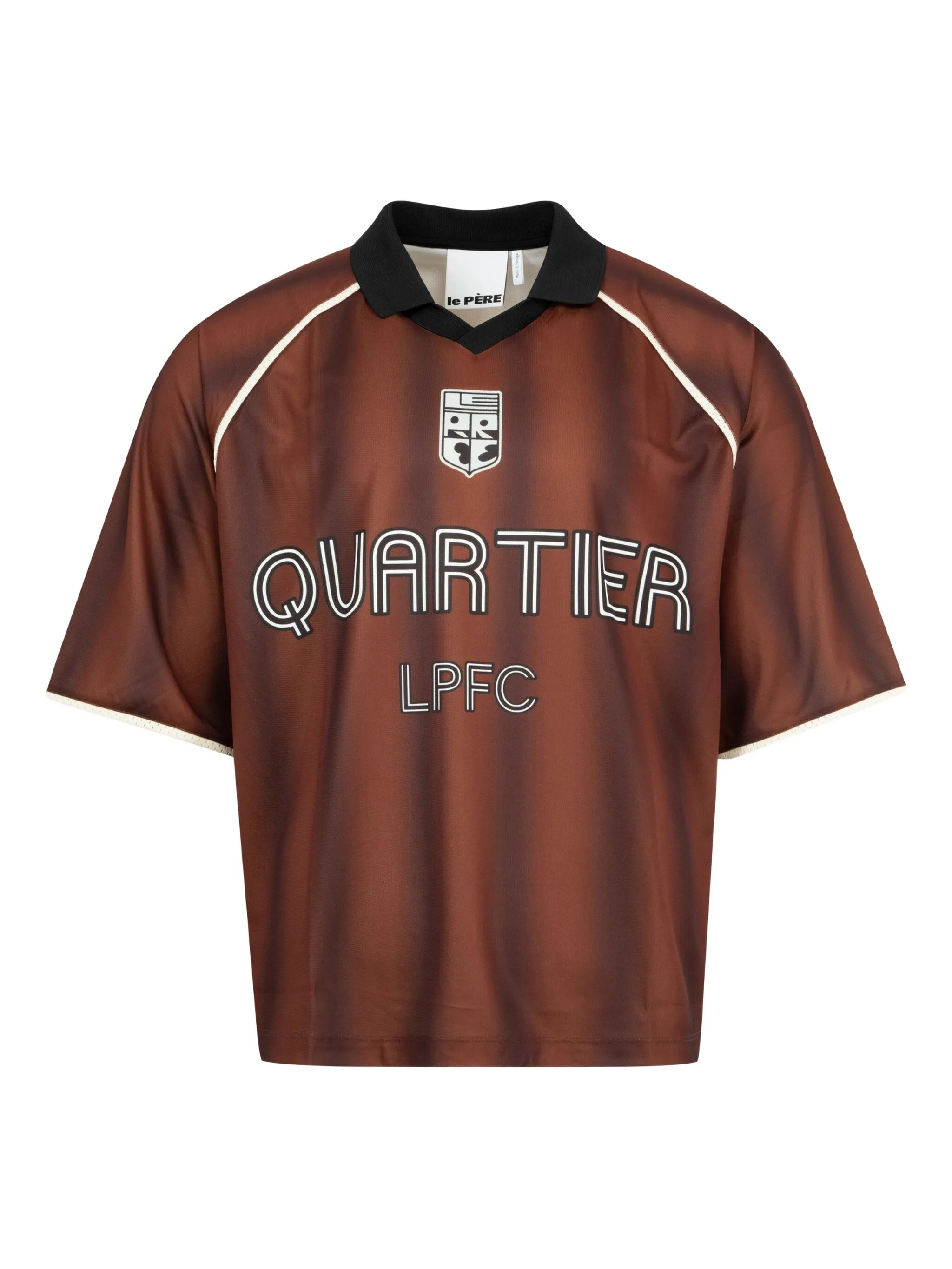 

Спортивная футболка с логотипом Le Pere, коричневый