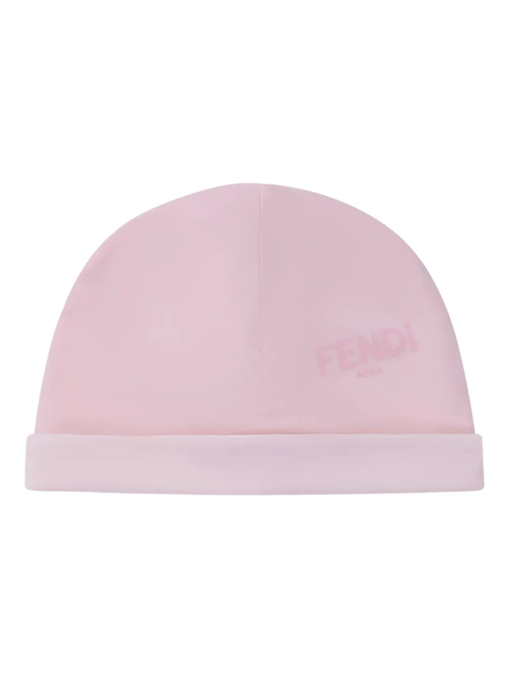 Комплект боди с круглым воротником Fendi Kids, розовый — фото 4
