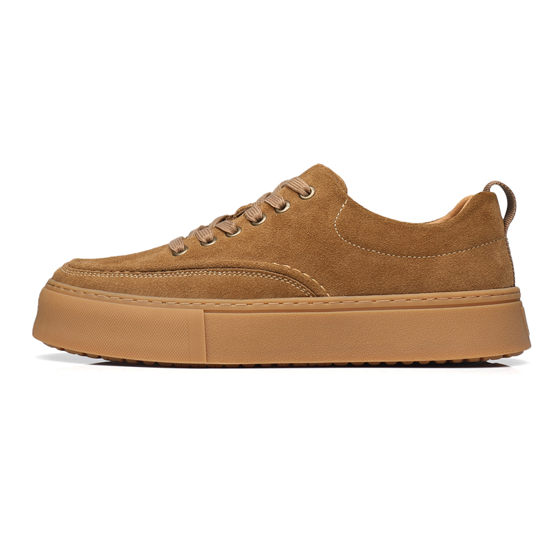 

Низкие кроссовки для скейтбординга Year By Year для мужчин, Yellow-Standard Leather Shoe Size