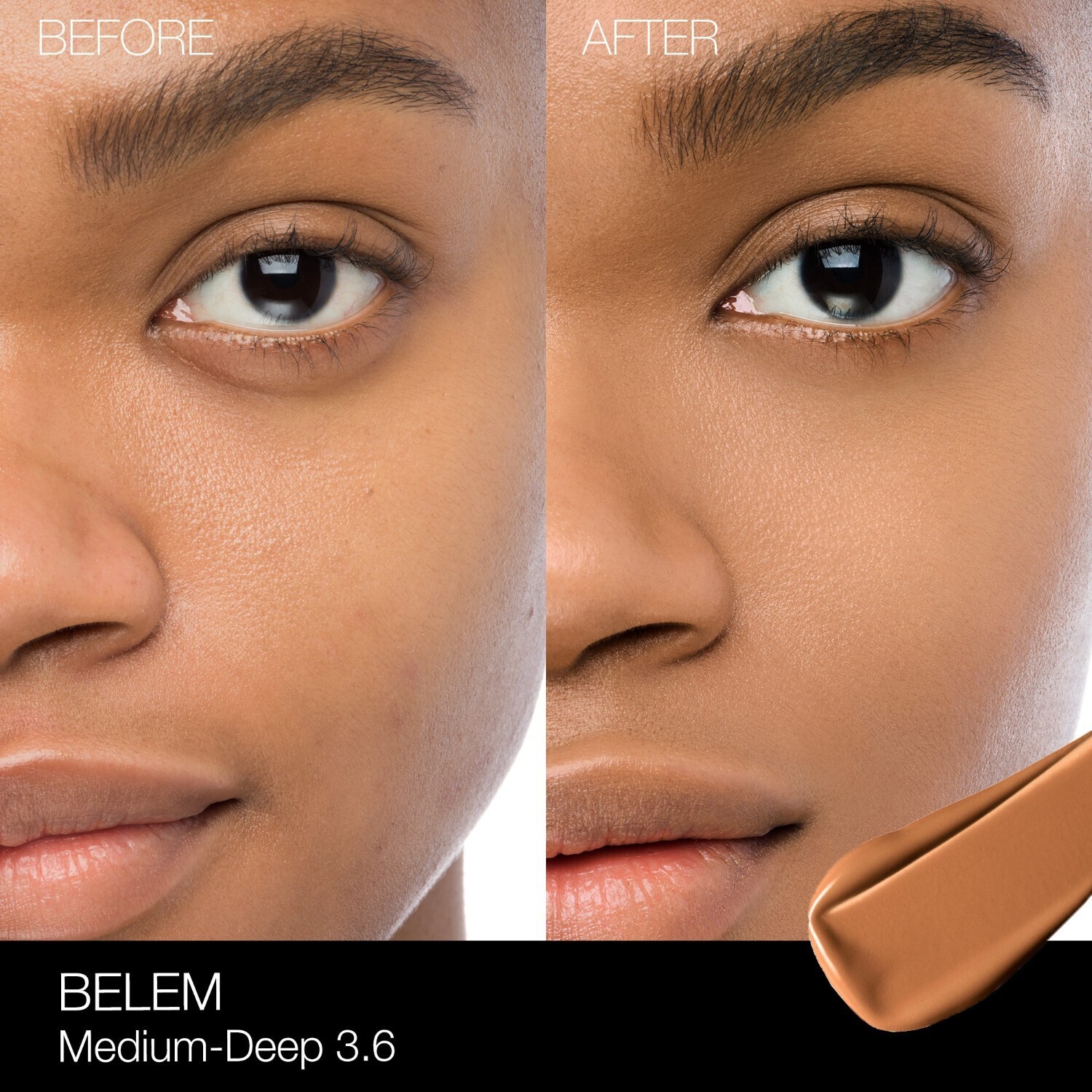 Тональный крем для лица natural radiant longwear Nars, belem - belem, объем 30 мл — фото 2