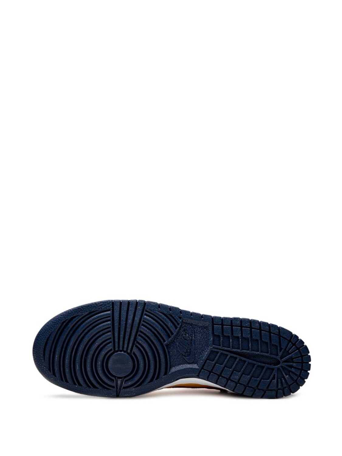 Кроссовки Dunk Low University Gold Nike X Off-White, синий — фото 4