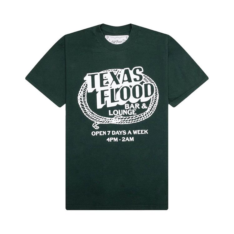 

Футболка One Of These Days Texas Flood T-Shirt, Washed Forest Green